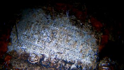 Plate med produksjonsinformasjon © Blueye Robotics - CC BY-NC-SA 3.0