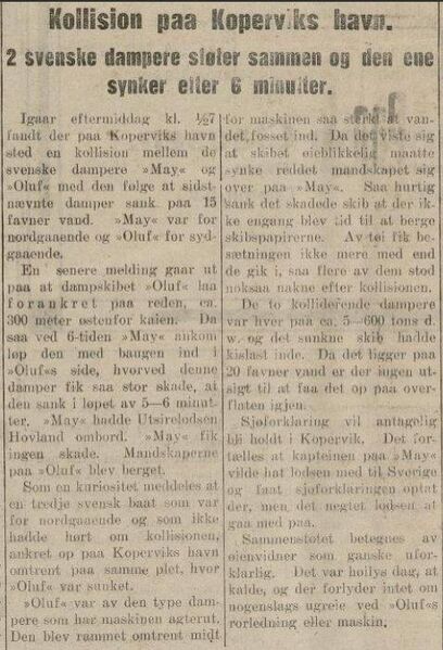 Fil:DS Olof Avisartikkel .jpg